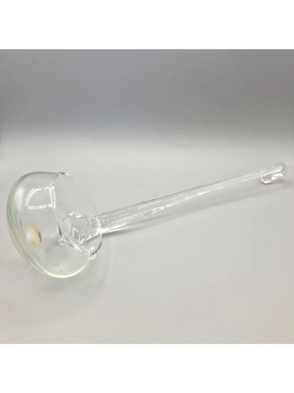 Clear Glass Ladle Moderno Riekes Crisa Mexico Elegant Design Serving Punch Soups